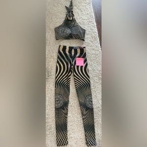 Devil Walking Leggings Set